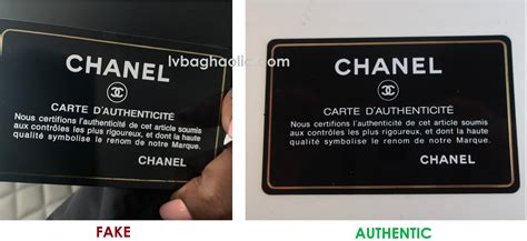 fake chanel gift bag|authenticity card chanel.